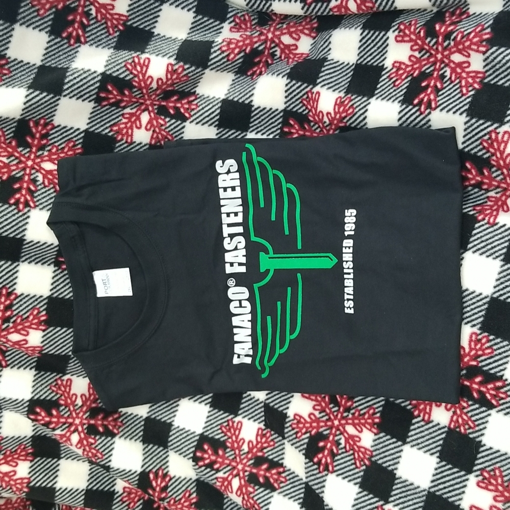 👕PORT CO BLACK T-SHIRT